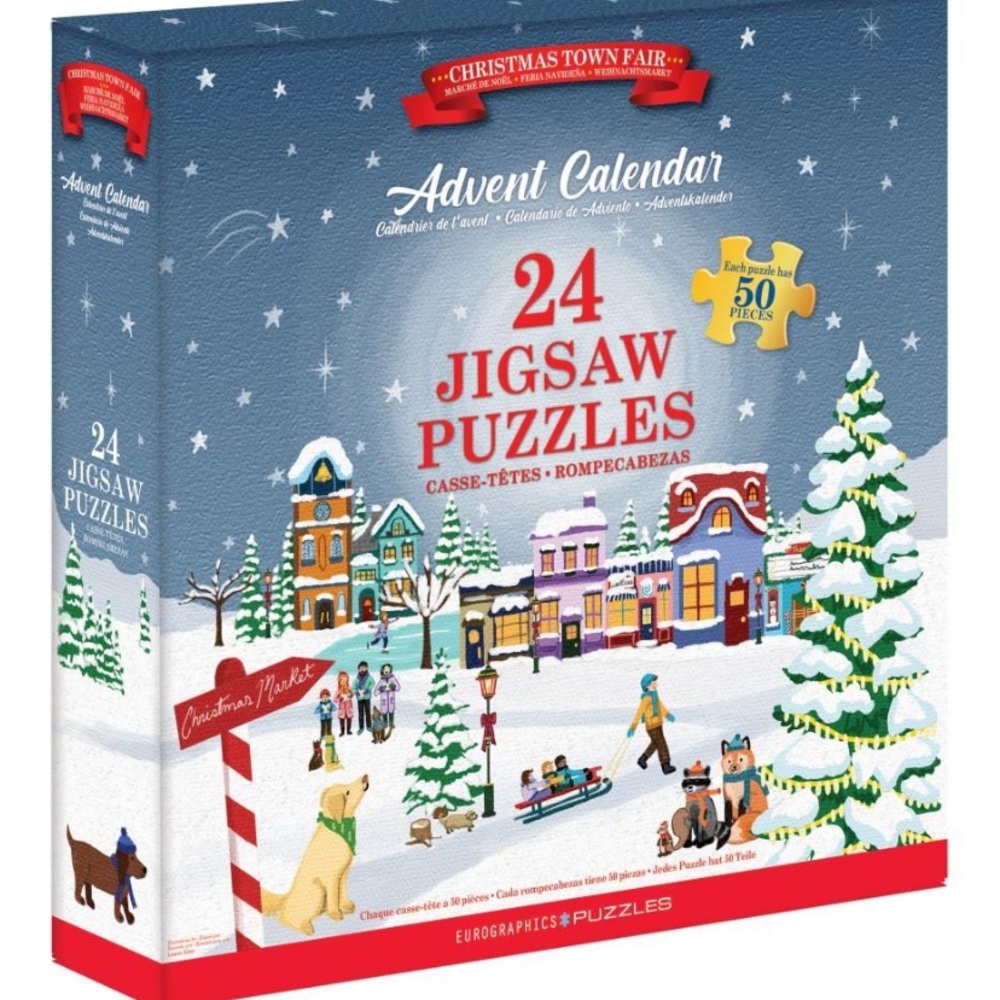 Advent Calendar 24 Jigsaw Puzzles
